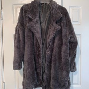 FAUX FUR COAT